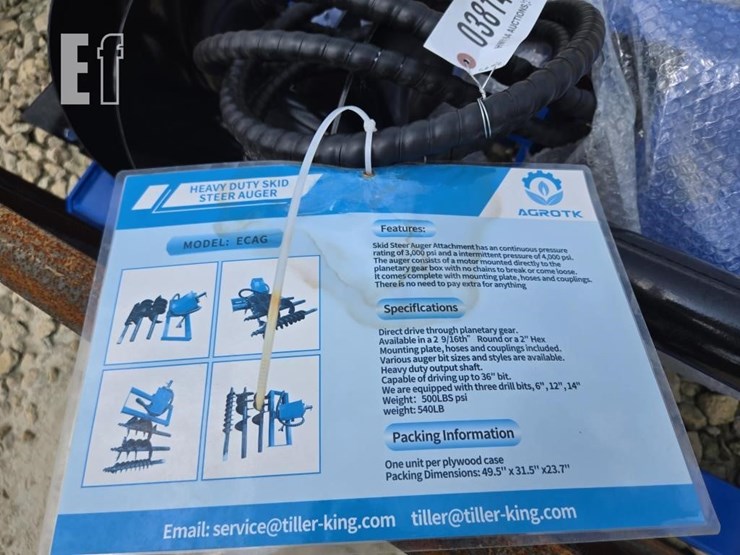 new-mower-king-skid-steer-auger-w/-3-bits-image-2