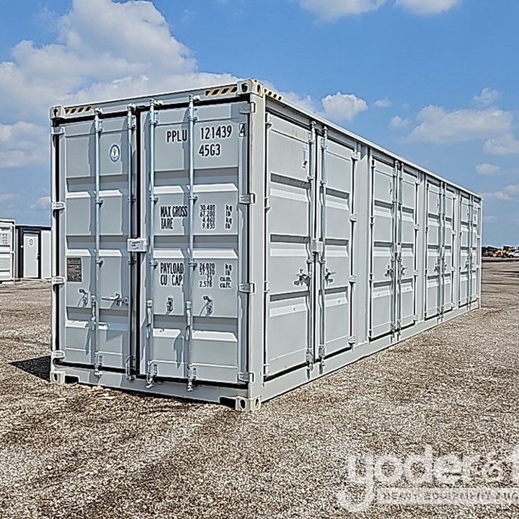 40' HC Multi Door Container, 4 Side Doors