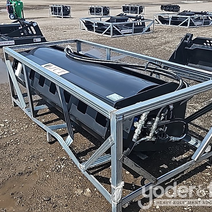 Unused JCT HD Vibratory Roller to suit Skidsteer