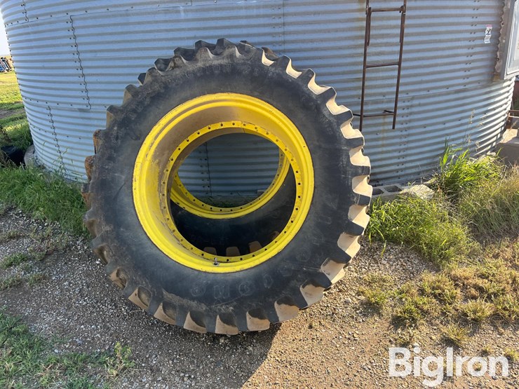 firestone-18.4-38-tires-w/john-deere-rims-image-2