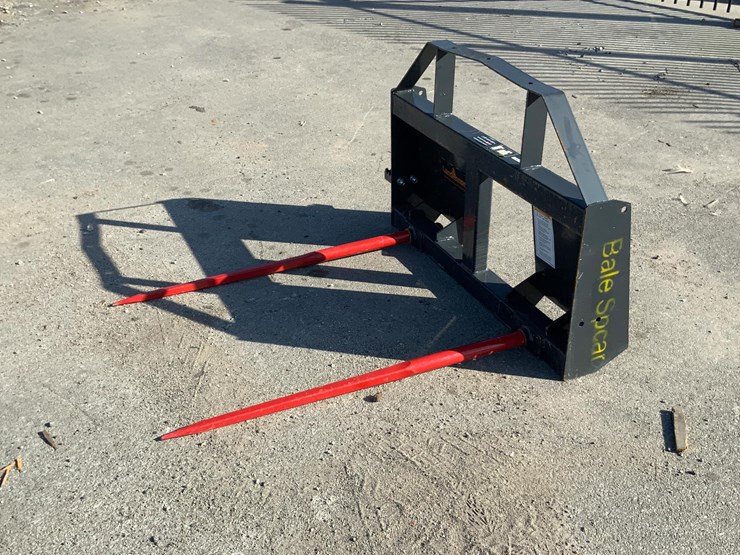 2025-land-honor-bs-12-2500g-skid-steer-bale-fork-attachment-image-1