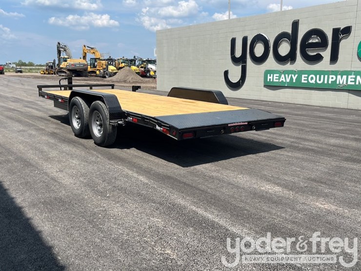 unused-double-a-trailers-83-x-20-14,000#-gvwr,-hdch,2-7000#-axles,-2'-dovetail,-all-led-lights,-st235/80r16-10-ply-on-8-hole-silver-mod-image-3