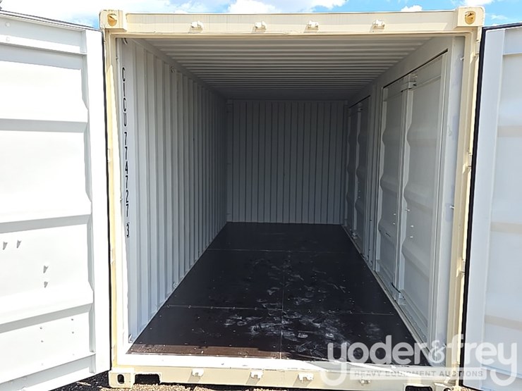 unused-20'-hc-container-c/w-2-side-doors,-1-end-door-image-9