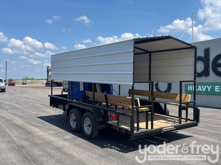 unused-double-a-trailers-83-x-16-t/a-3500#-7000-gvwr,-36"-quite-aire-fan-w/-auto-low-water-cut-off,-250gal-water-tank,-mounted-bench-on-each-side-image-3