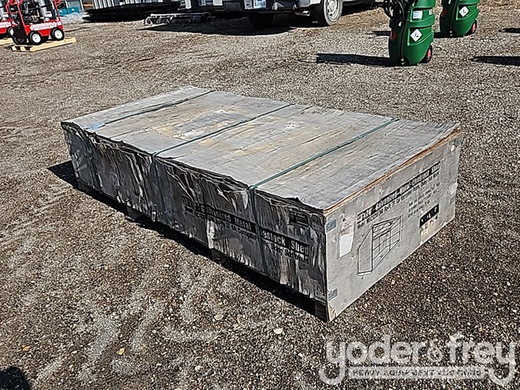 unused-galvanized-metal-livestock-shed,-highly-corrosion-resistant,-12'x20x10.5'-image-1