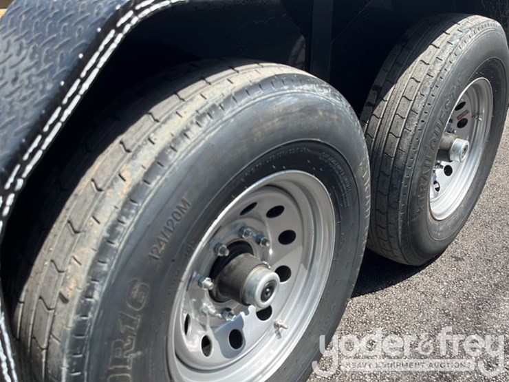 unused-double-a-trailers-83-x-20-14,000#-gvwr,-hdch,2-7000#-axles,-2'-dovetail,-all-led-lights,-st235/80r16-10-ply-on-8-hole-silver-mod-image-12