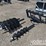 unused-jct-hydraulic-auger-drive,-bits,-qa-9",12",-18"-alloy-bits-to-suit-skidsteer-image-1