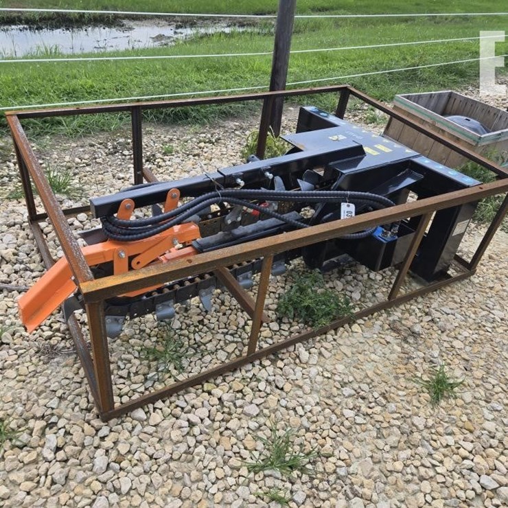 NEW MOWER KING SKID STEER TRENCHER