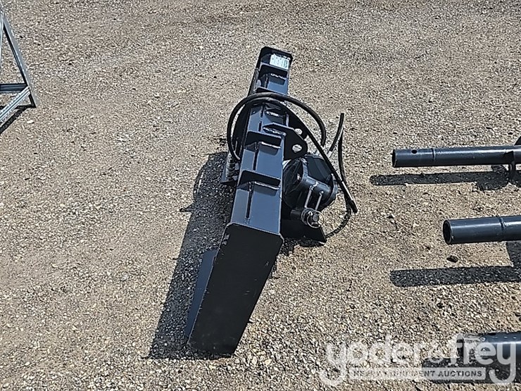 unused-jct-hydraulic-auger-drive,-bits,-qa-9",12",-18"-alloy-bits-to-suit-skidsteer-image-7