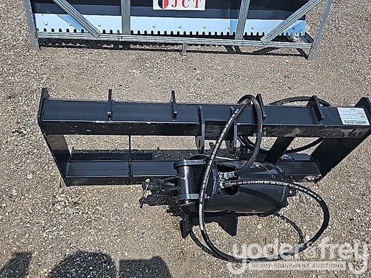 unused-jct-hydraulic-auger-drive,-bits,-qa-9",12",-18"-alloy-bits-to-suit-skidsteer-image-9