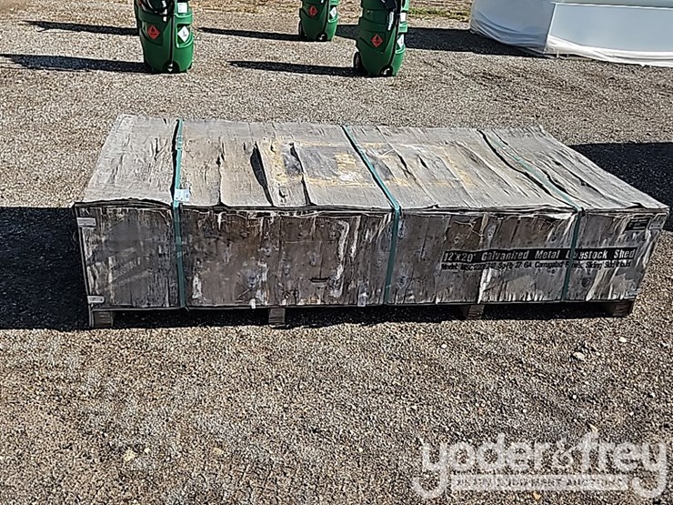 unused-galvanized-metal-livestock-shed,-highly-corrosion-resistant,-12'x20x10.5'-image-8