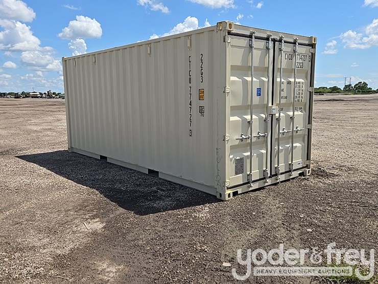 unused-20'-hc-container-c/w-2-side-doors,-1-end-door-image-7