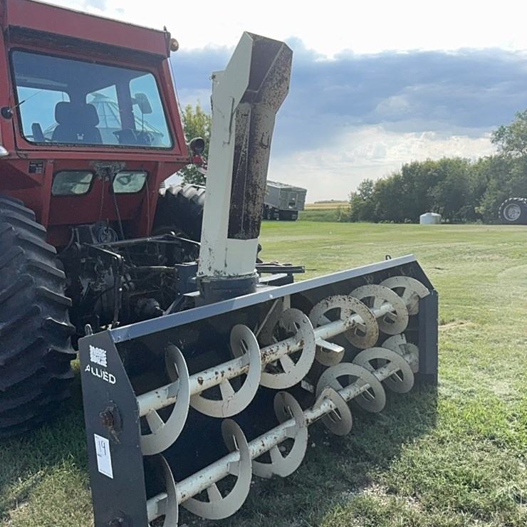 Allied snowblower, twin auger, two stage, hyd. chute, works great, little use