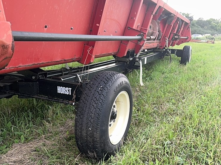 horst-4-wheel-header-trailer,-good-trailer,-steerable-front-wheels-image-2