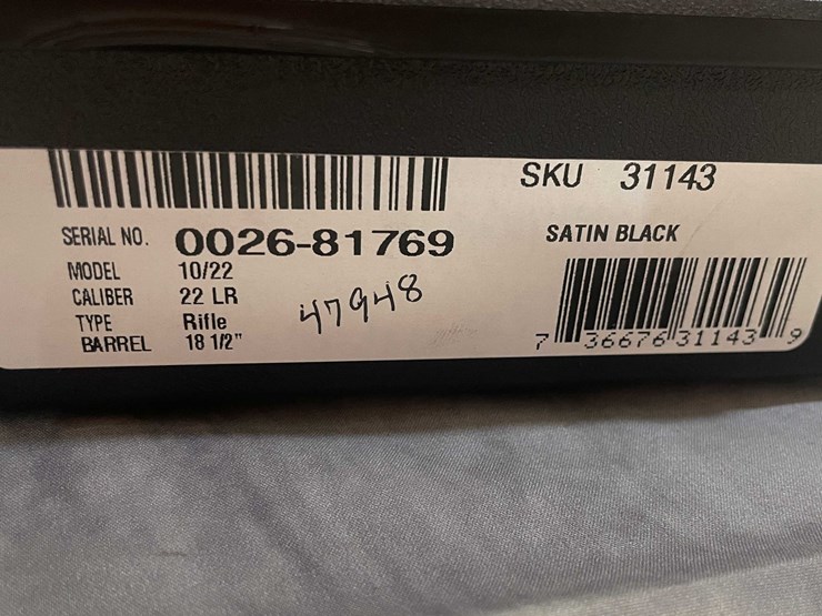 #4597-•-ruger-model-10/22-22-lr-semi-auto-rifle,-sn:-0026-81769-image-19