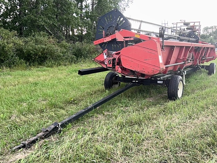 horst-4-wheel-header-trailer,-good-trailer,-steerable-front-wheels-image-1