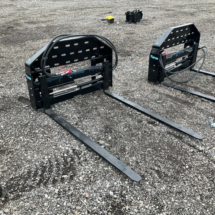 #1365 • Unused Future Side Shift Skid Steer Forks