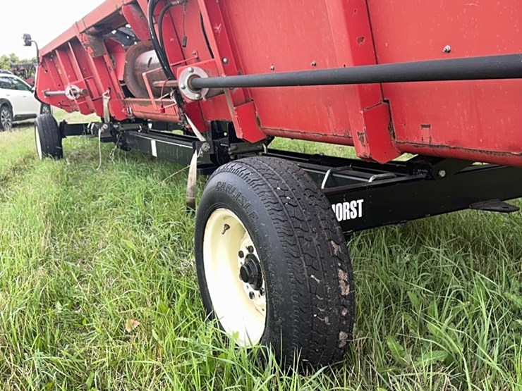 horst-4-wheel-header-trailer,-good-trailer,-steerable-front-wheels-image-3