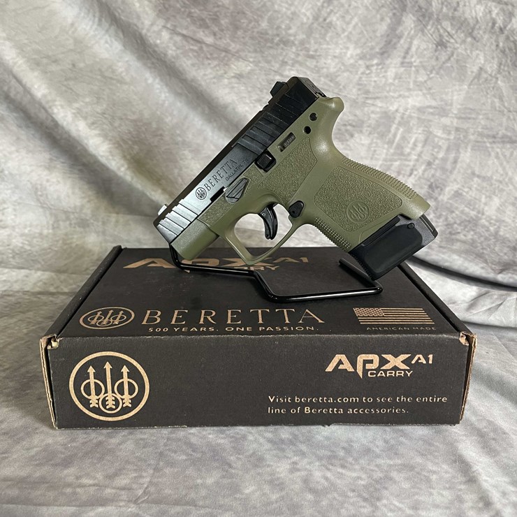 #4550 • Beretta APX-A1 Carry 9mm Luger Pistol, SN: AXC150907