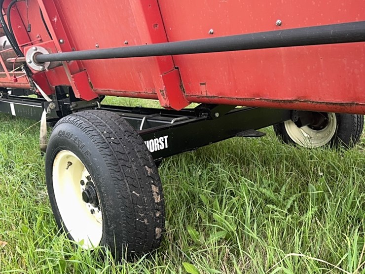 horst-4-wheel-header-trailer,-good-trailer,-steerable-front-wheels-image-4