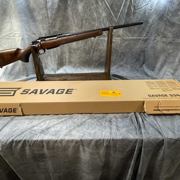 #4578 • Savage Model 334 30-06 SPRG Bolt Action Rifle, SN: TD218-24DG00108