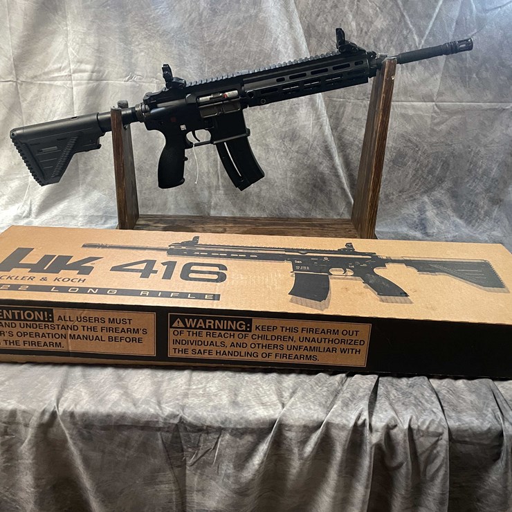 #4586 • Heckler and Koch 4/6 AR-Style 22 LR Semi-Auto Rifle, SN: HB075574