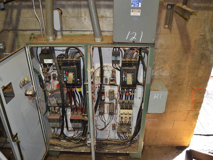 westinghouse-250hp-reduced-voltage-starter-w/-capacitor-w/-disconnect-starter-for-gang-edger-image-2
