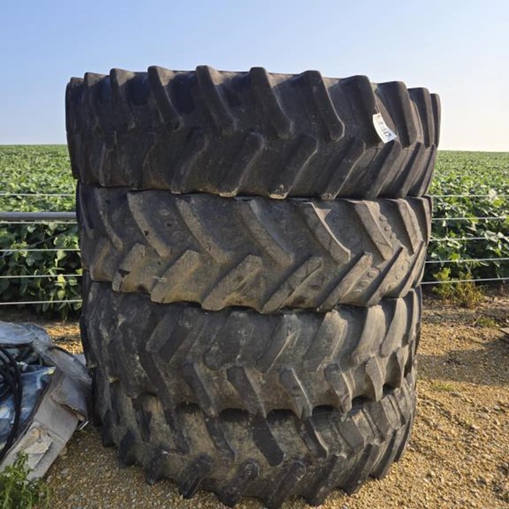 #3847 • (4) 480/80R50 TRACTOR TIRES