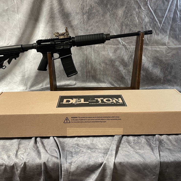 #4582 • Delton AR-15 5.56 NATO Semi-Auto Rifle, SN: DTI-S302150