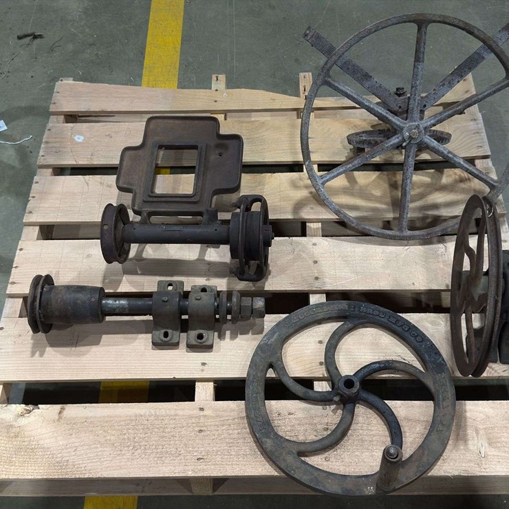Various Industrial Salvage Parts likely from the late 1800's