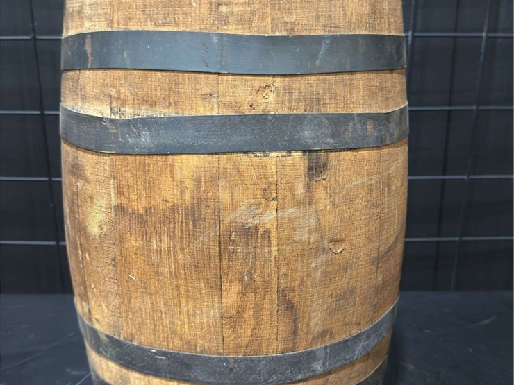 iron-banded-wood-whiskey/molasses-barrel-dispenser-w-spigot-crank-tap-image-5
