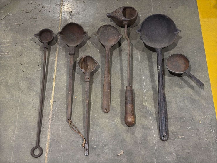 collection-of-castiron-smelting-ladles-image-1