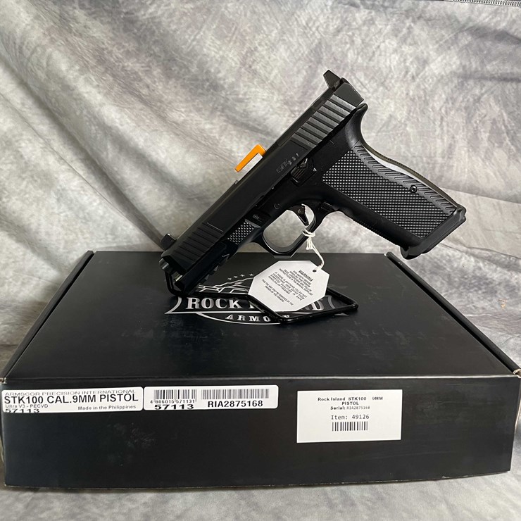 #4545 • Rock Island STK 100 9mm Luger Pistol, SN: RIA2875168