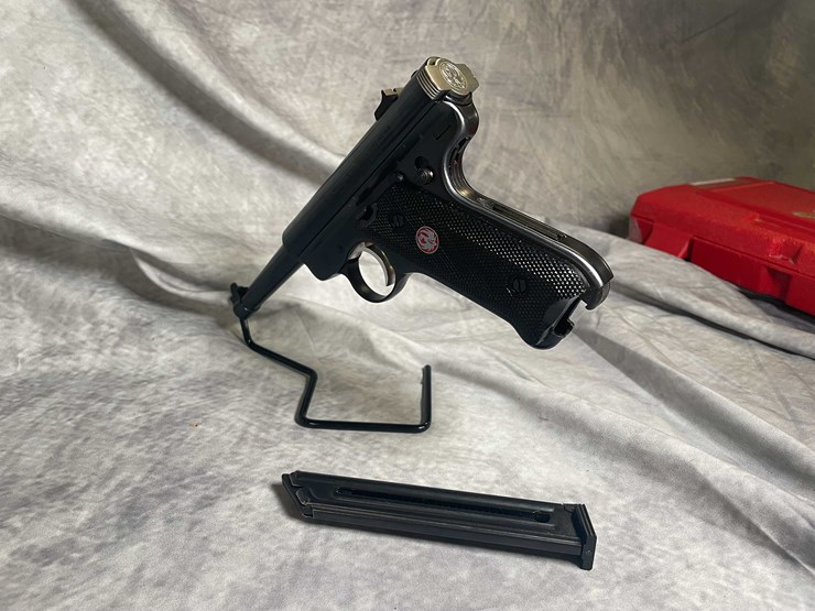#4567-•-ruger-mark-ii-50th-anniversary-22-lr-pistol,-sn:-222-58676-image-23