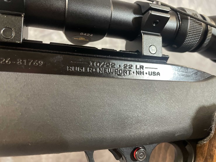 #4597-•-ruger-model-10/22-22-lr-semi-auto-rifle,-sn:-0026-81769-image-4