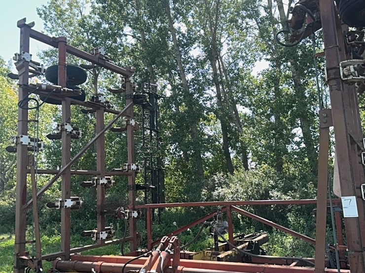 37’-wil-rich-chisel-plow-w/-complete-walking-tandems-and-3-bar-summers-harrow-￼-image-1