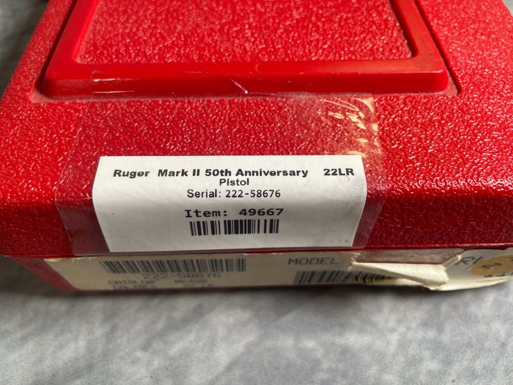 #4567-•-ruger-mark-ii-50th-anniversary-22-lr-pistol,-sn:-222-58676-image-24