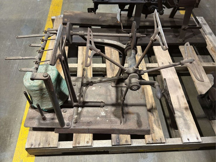 cast-iron-commercial-yarn-winder-and-counter,-embossed-with-"brown-&-sharpe-co.".-image-1