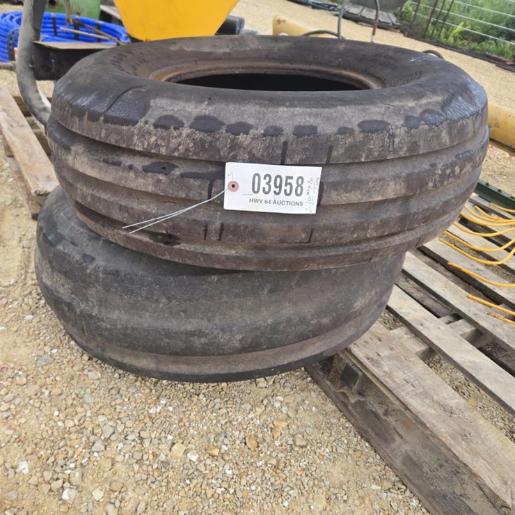 #3958 • (2) 10.00 X 16 TIRES