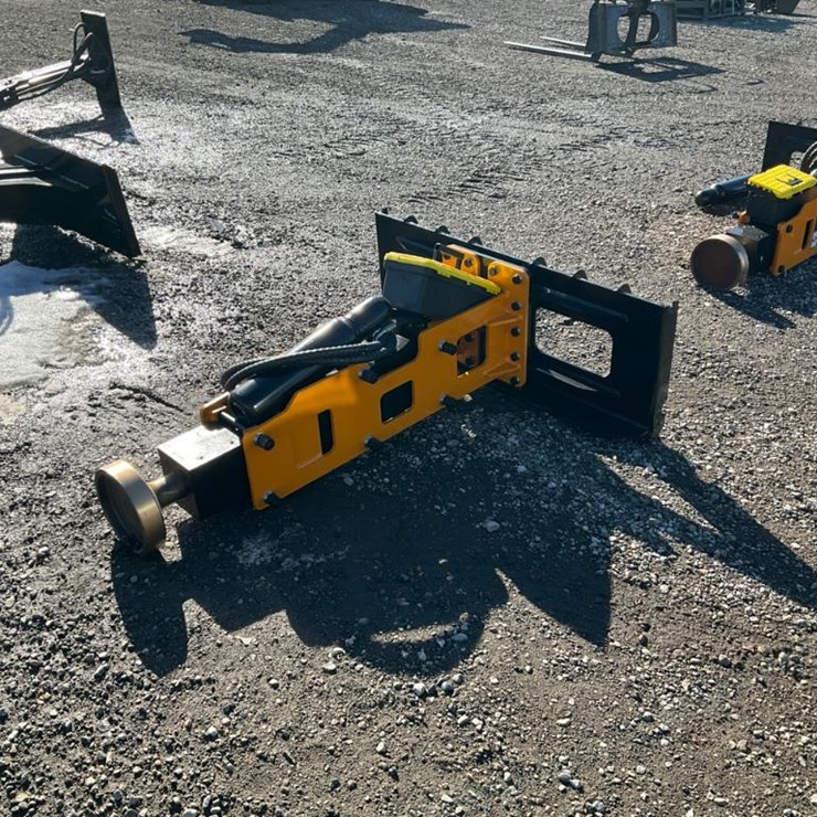 #1369 • Unused Future Skid Steer Post Driver