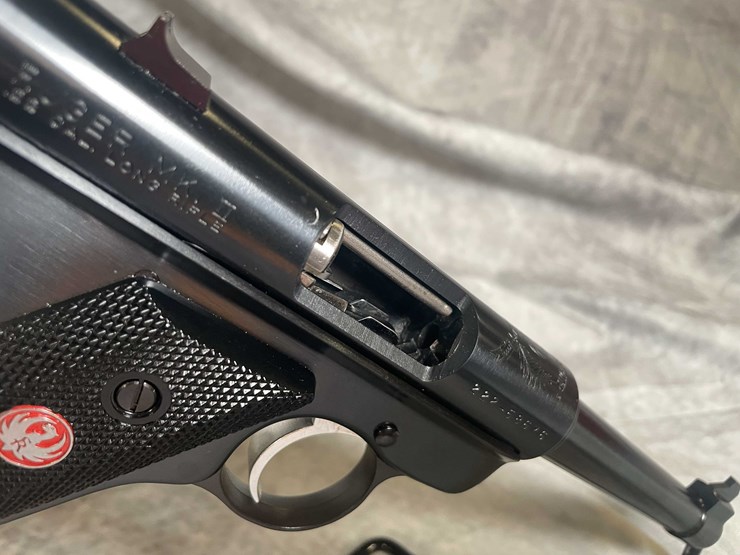#4567-•-ruger-mark-ii-50th-anniversary-22-lr-pistol,-sn:-222-58676-image-11