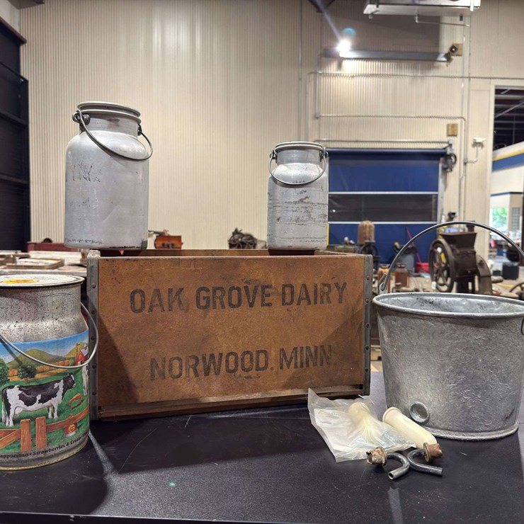 Collection Of Dairy Items