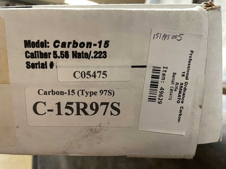 #4592-•-professional-arms-carbon-15-5.56-nato-semi-auto-rifle,-sn:-c05475-image-18