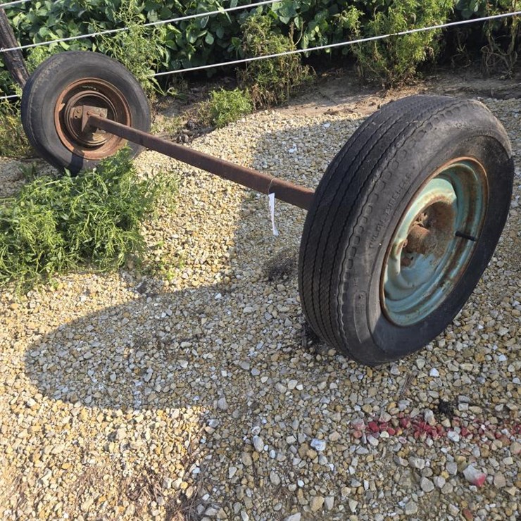 #3843 • TRAILER AXLE