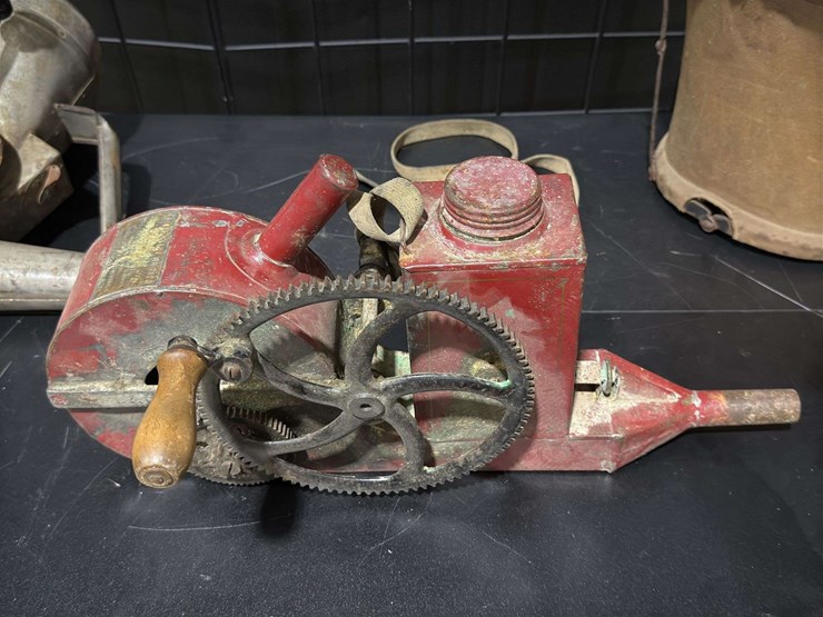 two-agricultural-dusters-“little-giant-duster”-and-a-canvas-water-pail-image-3