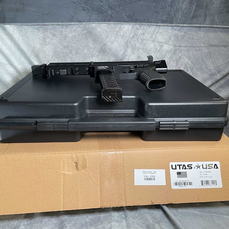 #4543 • Utas UT-9 9mm Luger Pistol, SN: UT-24A005076