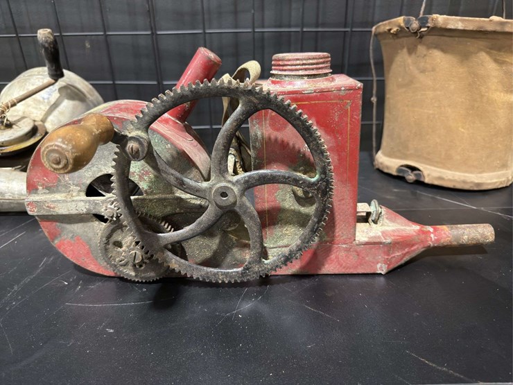 two-agricultural-dusters-“little-giant-duster”-and-a-canvas-water-pail-image-2