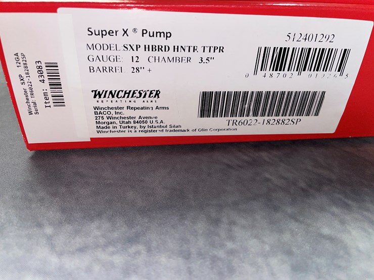 #4622-•-winchester-sxp-12-ga.-pump-action-shotgun,-sn:-tr6022-182882sp-image-19