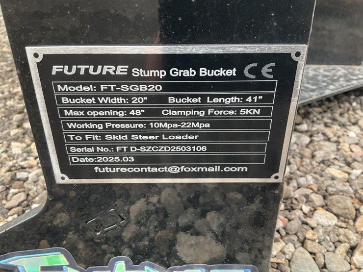 #1405-•-unused-skid-steer-stump-grapple-image-4