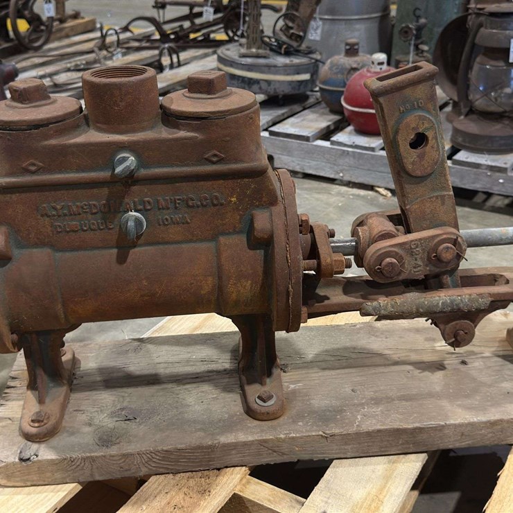 A.Y. McDonald Hand Boiler Ram Water Pump